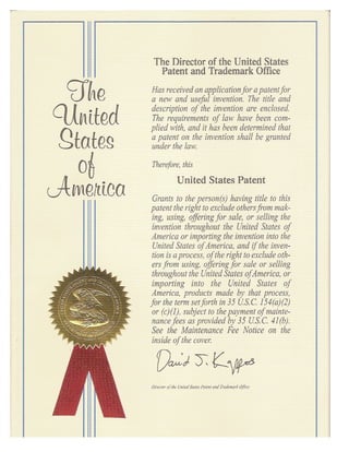 1-3-2012 Patent