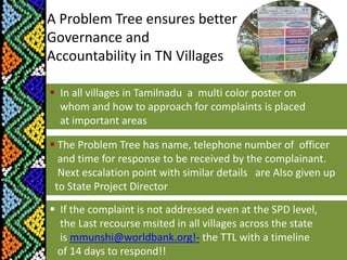 Entry Point Activity (EPA)Entry Point Activities chosen to generate interest, participation amongst target communities and establish project credibility through addressing dire needs.-In MPDPIP a ‘Z’ Category of subproject that provided   strategic Public Goods and Services;-In TNERP entry point intervention focused on services   for the Disabled-In APIKP entry point was revival of erstwhile SHGs.
