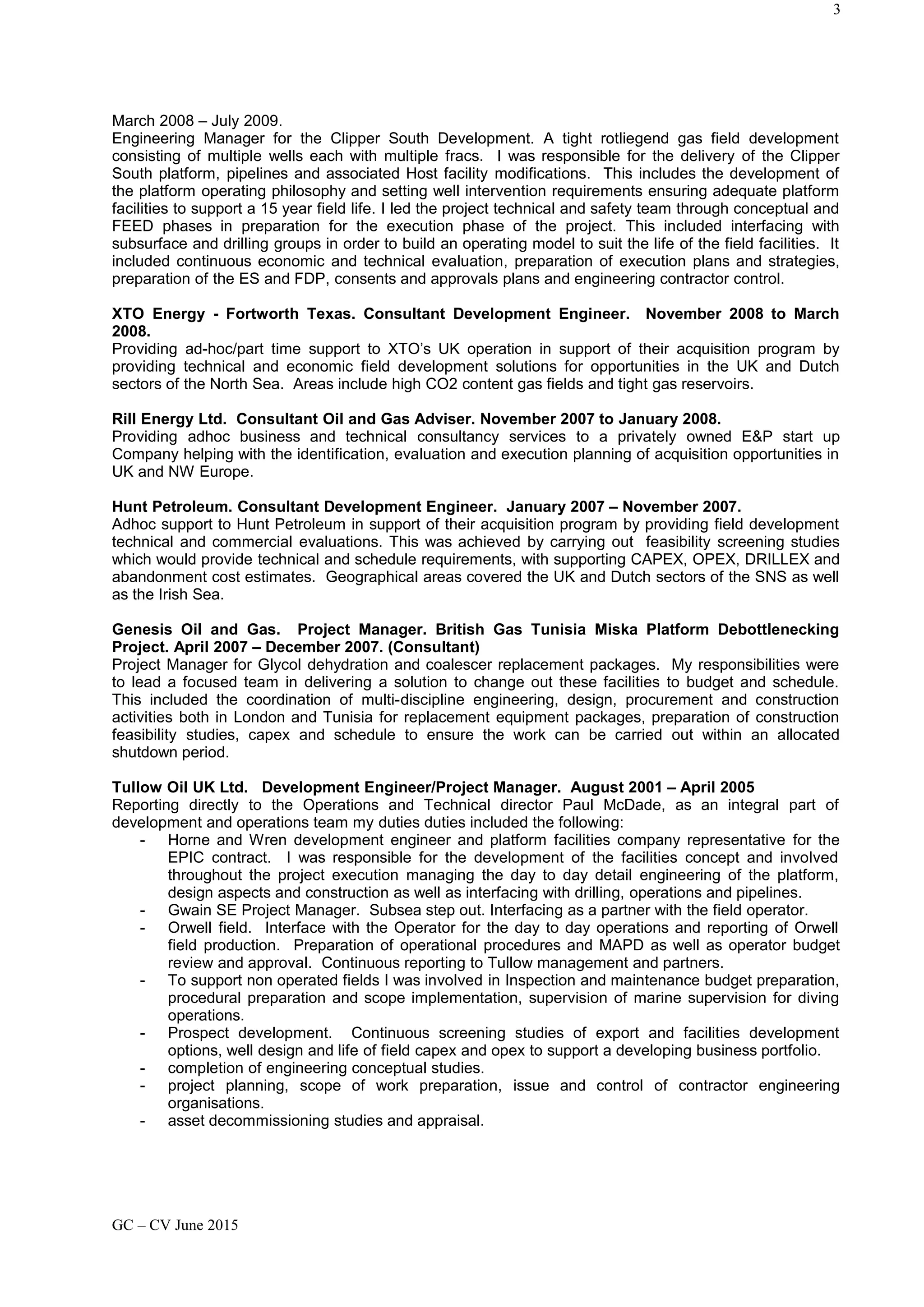 GC - CV June | PDF