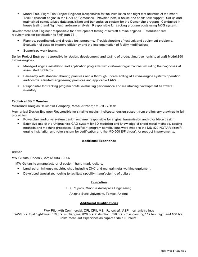 Hardware testing engineer resume