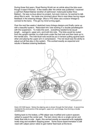article FFE 350 experimental motorcycle 