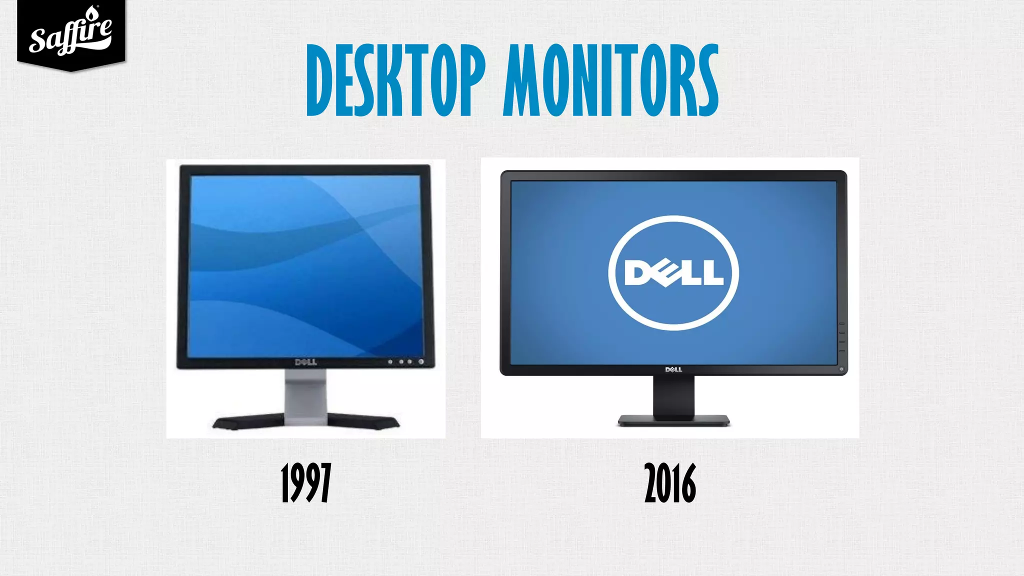 DESKTOP MONITORS
1997 2016
 