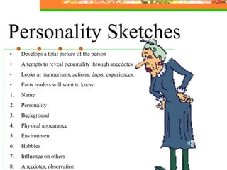 Feature Writing Slides