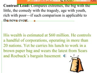 Feature Writing Slides