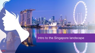 Intro to the Singapore landscape
5Singapore’s Female Entrepreneurs Ecosystem Overview - Research - Policy - Advocacy - Nov...