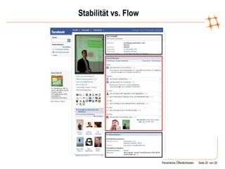 Stabilität vs. Flow 