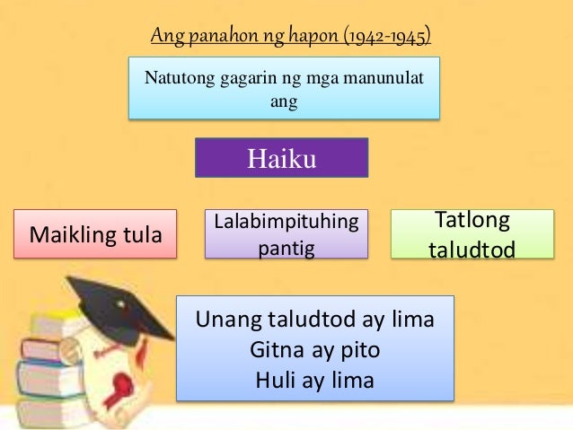 Haiku sa panahon ng hapon