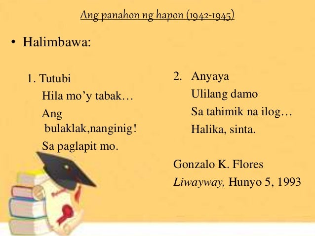 Haiku sa panahon ng hapon