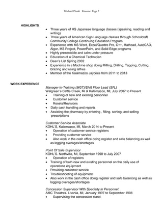 ResumeC | PDF | Free download