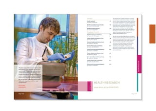 HEALTH RESEARCH
www.lancs.ac.uk/SHM/DHR/
Page 108 Page 109
“Phasellus congue, felis nec aliquet pulvinar, nibh
libero pharetra tortor, id lobortis eros elit a urna.
tique ut, lorem. Cras placerat, neque eget lacinia,
orci felis tincidunt felis, at tincidunt sapien nunc
et metus. Duis tellus mi, semper lam nec tortor sit
amet mi imperdiet interdum. Aliquam nonummy
tortor et metus. Sed dapibus bibendum sem. Ut
felis. Sed vel massa. Nulla gravida mauris at diam.
Nullam justo. Suspendisse et nibh ac massa
quet fermentum.”
Steve Bradley
Health Research
HealthResearch
The Department of Health Research is strongly
committed to excellence in research and teach-
ing. Our wide-ranging teaching is kept up to date
by our staﬀ’s engagement in cutting-edge histor-
ical research. Small-group tutorials, which ensure
active discussion among you and your tutors, are
at the heart of our approach. It is no surprise
therefore that we achieve excellent ratings in
both research and teaching, and score highly in
the National Student Survey. All this makes the
study of History at Lancaster University an
exciting and rewarding choice.
We oﬀer an unusually wide selection of subjects
to study, ranging from the medieval period to the
present, and covering diﬀerent countries, themes
and critical approaches to the study of history.
You can become a specialist or, through the
numerous combined degrees available, build
your History and History-related units into
something much broader. In addition, we
administer consortial courses in Medieval and
Renaissance Studies, Modern European History,
and Social History.
DEGREES
Health Research 87
BA Hons V100 BA/Hist
Medieval and Renaissance Studies 89
BA Hons V125 BA/MedvRS
Modern European History 92
BA Hons VV12 BA/MEH
COMBINED DEGREES
English Literature and History 94
BA Hons QV31 BA/EngLHis
French Studies and History (4 yrs) 96
BA Hons RV11 BA/FrH
German Studies and History (4 yrs) 98
BA Hons RV21 BA/GerH
History, Philosophy and Politics 101
BA Hons VOLO BA/HiPhiP
History and International Relations 104
BA Hons VL12 BA/HisIR
French Studies and History (4 yrs) 106
BA Hons RV11 BA/FrH
German Studies and History (4 yrs) 108
BA Hons RV21 BA/GerH
History, Philosophy and Politics 111
BA Hons VOLO BA/HiPhiP
History and International Relations 114
BA Hons VL12 BA/HisIR
HealthResearch
 