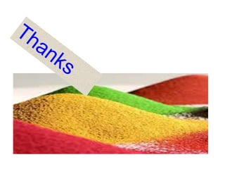 pigments and their characterstics