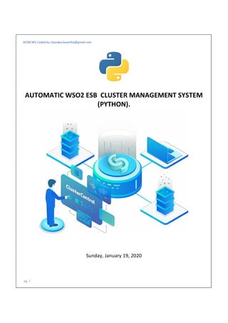 ully Automatic WSO2 Enterprise Service Bus(ESB) Cluster Management System