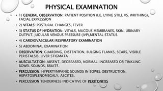 ACUTE ABDOMEN | PPTX