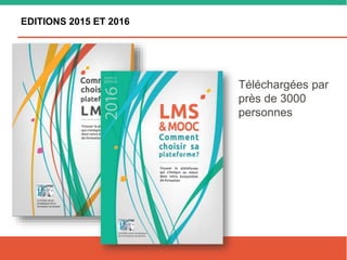 EDITIONS 2015 ET 2016
Téléchargées par
près de 3000
personnes
 