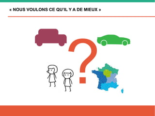 « NOUS VOULONS CE QU’IL Y A DE MIEUX »
 