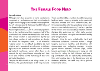 Food Female Heroes In Armenia Stories Of Women Farmers From Armenian