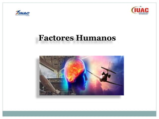 Factores Humanos
 