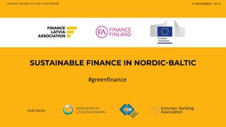 #greenfinance
 