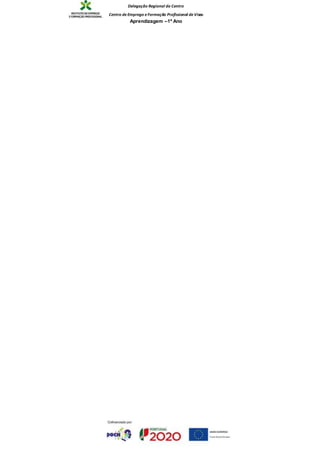 Delegação Regional do Centro
Centro deEmprego eFormação Profissional deViseu
Aprendizagem –1º Ano
 