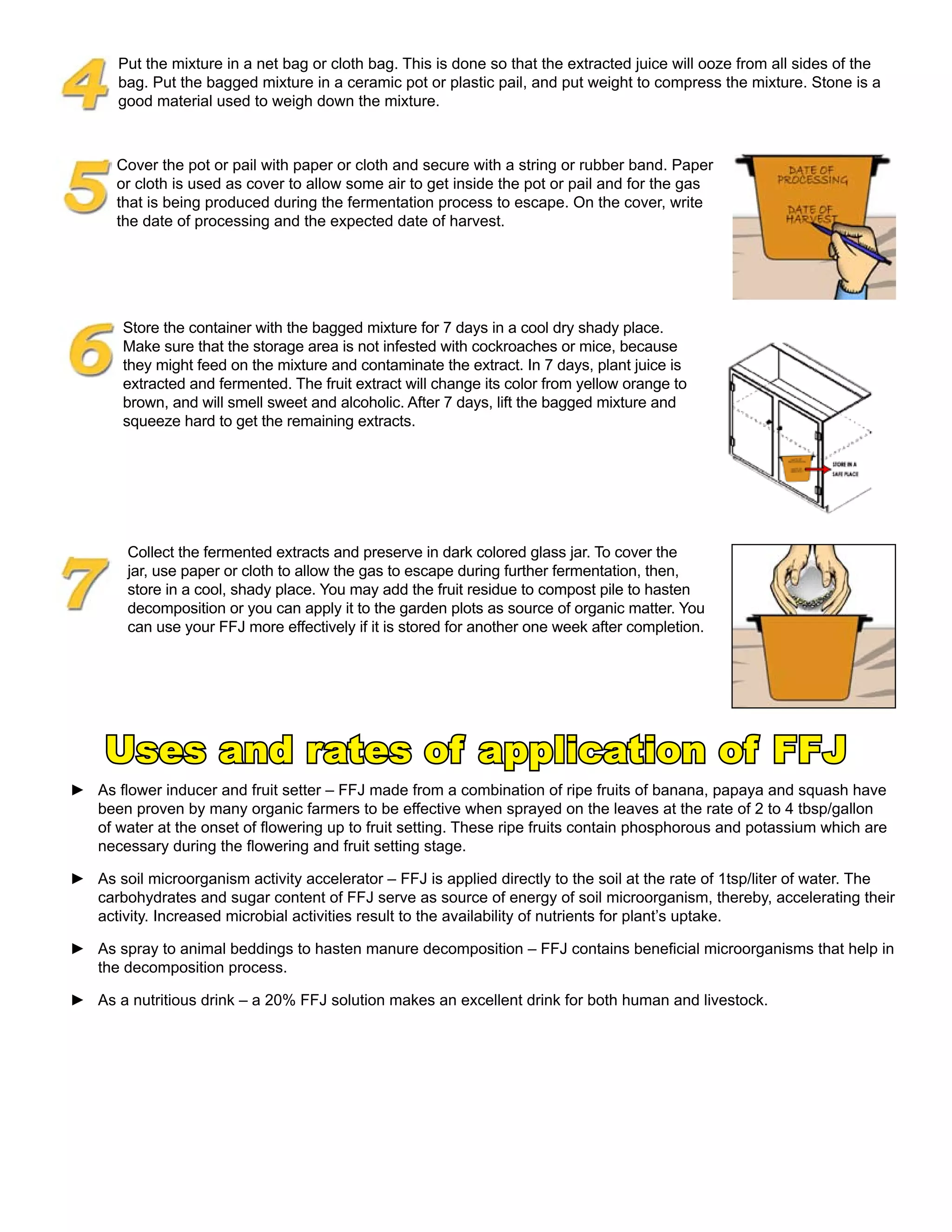 Organic Fertilizer 2 Fermented Fruit Juice Ffj Pdf