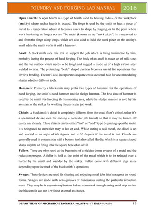 F & f lab manual prepared by prashant mulge appa iet gulbarga | PDF