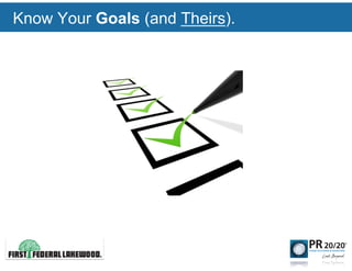 Your goals

•  Create connections and build stronger relationships.
•  Build your personal brand and profile within the in...