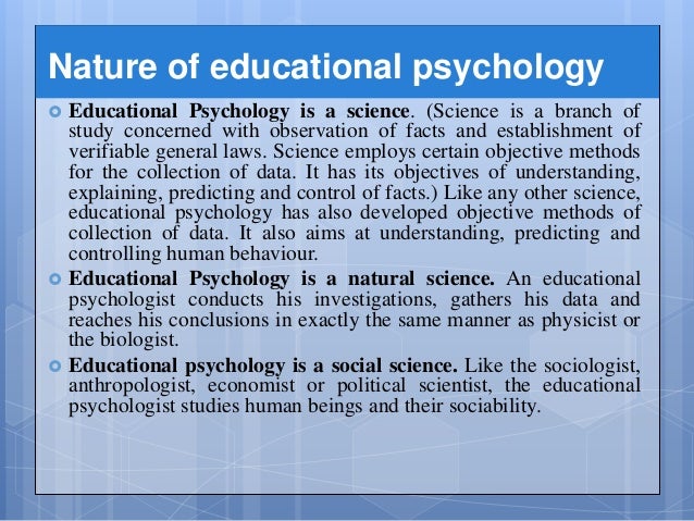 Educational Psychology
