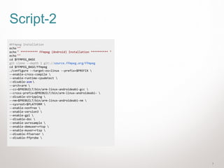 FFMPEG on android | PPT