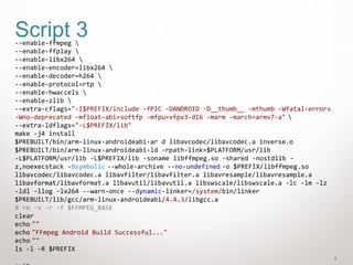 FFMPEG on android | PPT
