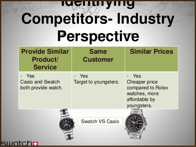 casio watch competitors