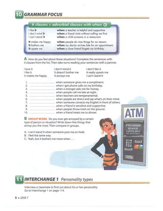 Interchange 4th 3 sb verde