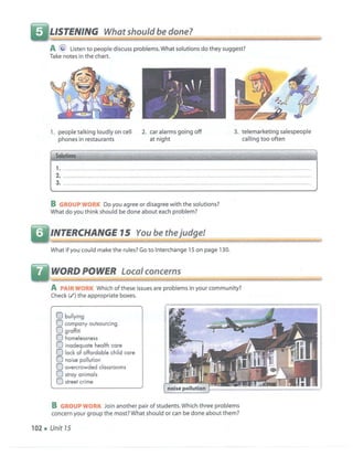 Interchange 4th 3 sb verde