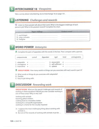 Interchange 4th 3 sb verde