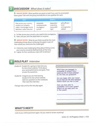 Interchange 4th 3 sb verde