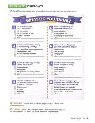 Interchange 4th 3 sb verde