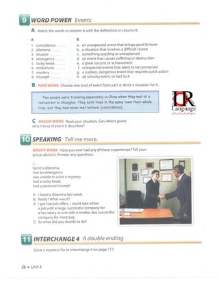 Interchange 4th 3 sb verde