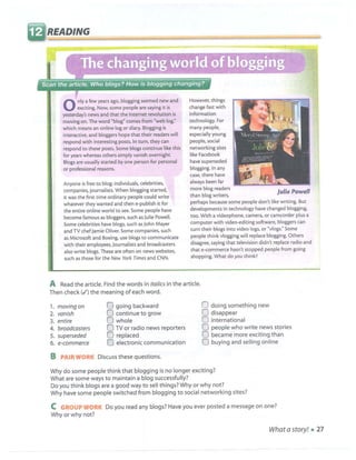 Interchange 4th 3 sb verde