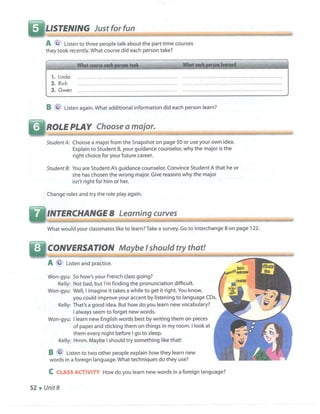 Interchange 4th 3 sb verde
