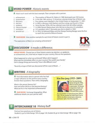 Interchange 4th 3 sb verde