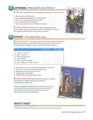 Interchange 4th 3 sb verde