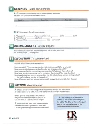 Interchange 4th 3 sb verde