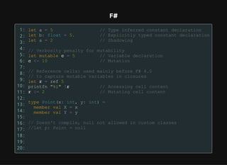 F#
1:
2:
3:
4:
5:
6:
7:
8:
9:
10:
11:
12:
13:
14:
15:
16:
17:
18:
19:
20:
 