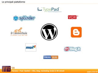 Le principali piattaforme 