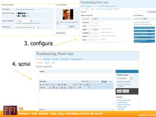 4. scrivi 3. configura 