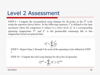 Level 2 Assessment




10/7/2012            40
 