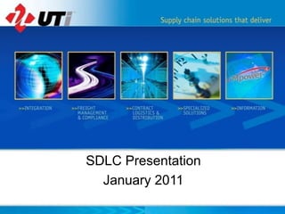 SDLC Presentation January 2011 