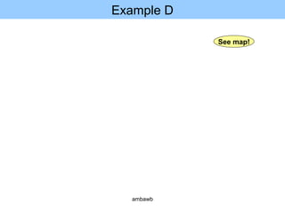 Example D
See map!
ambawb
 