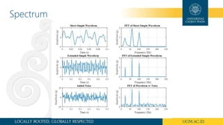 Fft analysis | PPTX