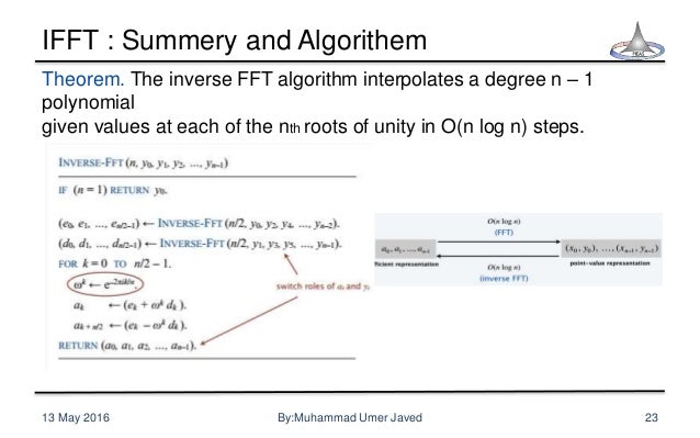 FFT and DFT algorithm
