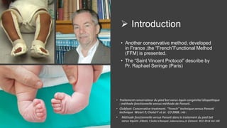 French Functional Method for Congenital Clubfoot: 20 years of ...